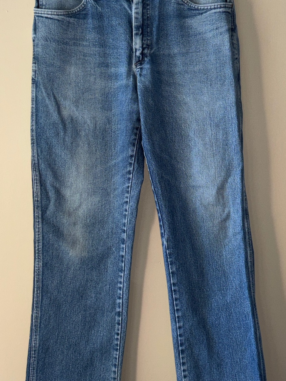 Texas Light Blue Straight Men’s Jeans Made in USA. Vintage